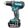 Makita Cordless Drill Driver, 18V, 2x 5.0 Ah Li-ion, 62/36 Nm, 1.7kg, LED
