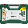 V-Line TIN Drill Bit- / Bit-Set, 91-piece, Drill Bit- & Bit-Set (Green)