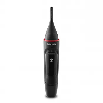 Nose and Ear Hair Trimmer Beurer 105.05 with Linear Cutting System — washable, also trims eyebrows