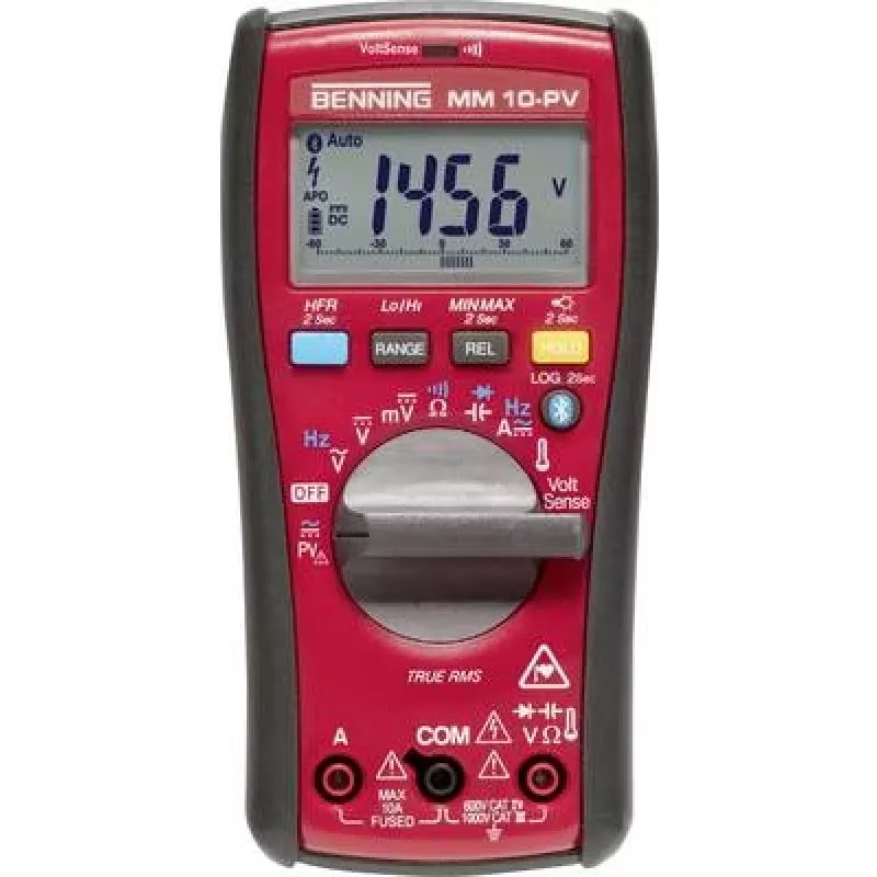 Benning MM 10-PV Hand-Multimeter digital Data Logger CAT IV 600 V Display (Counts): 6000 (044089)