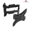 Wall TV mount MACLEAN MC-742 for 42 inch (106.7 cm), tilt -12°/+12°, VESA 75x75–200x200, max load 30 kg, black