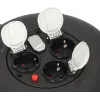 Power Extension Brennenstuhl 1093900600 10m 3 AC Outlets Indoor Black