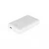 Portable power bank FIXED FIXZENM-6-WH — 6000 mAh, USB-C fast charging, white
