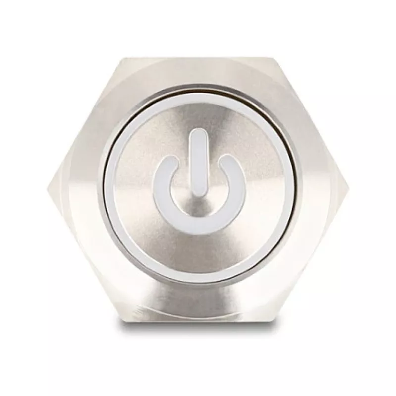 Push-button panel DeLOCK 22051 Silver 230V 3A