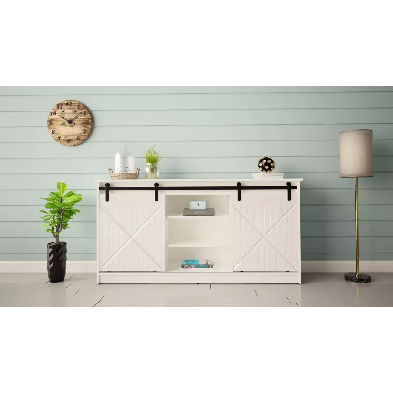 Chest of drawers 160x80x35 GRANERO white/gloss white