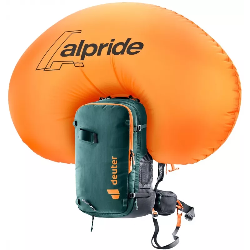 Deuter Alproof 30 SL Avalanche Backpack - Black/Green Denim