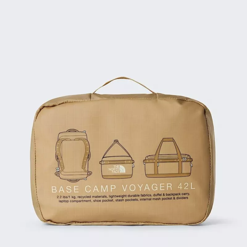 Bag The North Face Base Camp Voyager Duffel 42L - khaki/brown