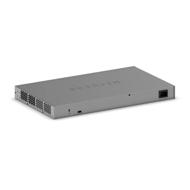 Managed Gigabit Ethernet Switch Netgear GS752TX, 48x RJ-45 10/100/1000, 10G support, 1U rack, grey