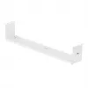 Maclean compact under-desk cable organizer, max load 5kg, white, MC-107 W
