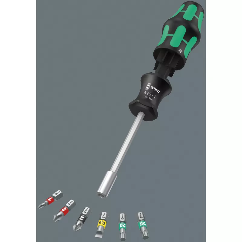 Wera Kraftform Kompakt 27 Set 1 screwdriver set with ergonomic handles and precision tips