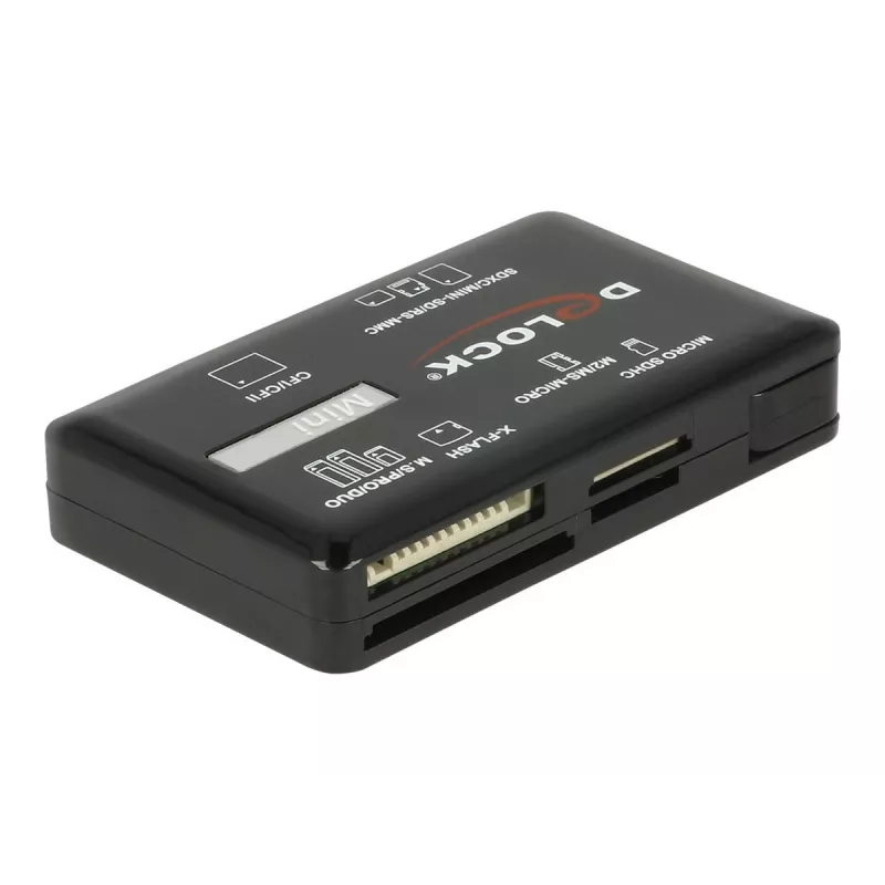 DeLOCK SuperSpeed USB Card Reader CF SD Micro SD MS M2 xD 5 Gbps
