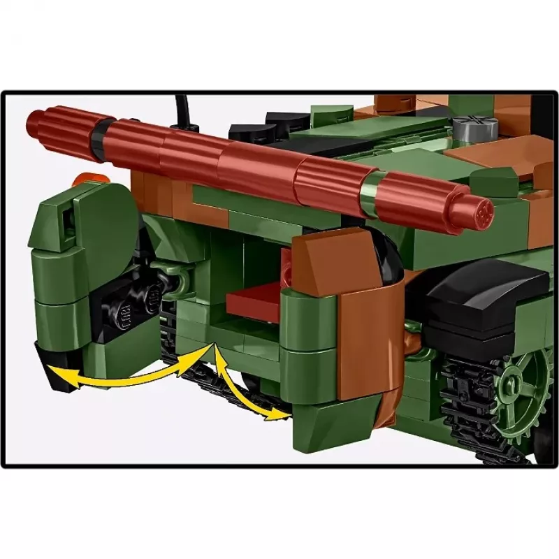 Block set Cobi Armed Forces BWP-1 2630 — Polish/Ukrainian amphibious infantry fighting vehicle model set