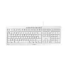 Cherry Stream Keyboard, USB, Pan-Nordic, Pale Grey