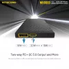Portable Power Bank Nitecore NB10000 — 10000 mAh, USB‑A + USB‑C, 38W total output, grey