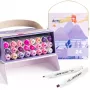 Double-sided marker pens Arrtx LC302239 — 24 colours, purple-tone shade set