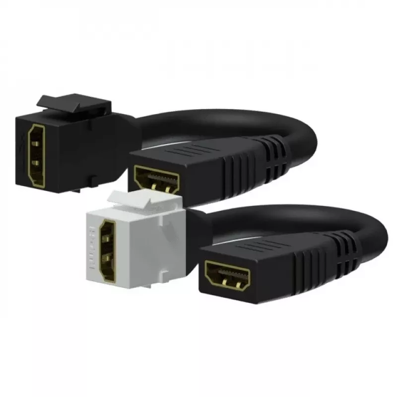 Procab Adapter AV-HDMI - Adapter HDMI (VCK450) (HDMI, 23cm), Data and Video Adapter, White