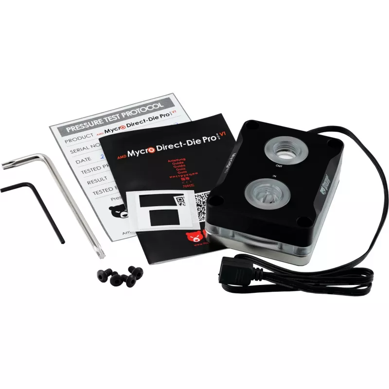 Thermal Grizzly AMD Mycro Direct-Die Pro RGB V1 CPU water cooler