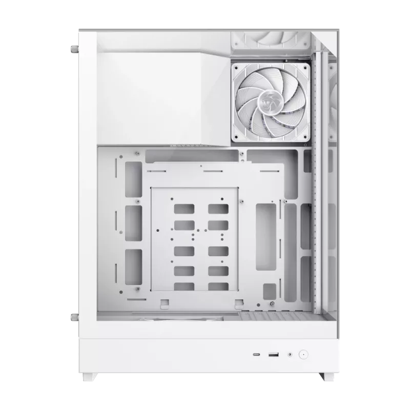 Gamemax Case | T20 WH | White | M-ATX | Power supply included No