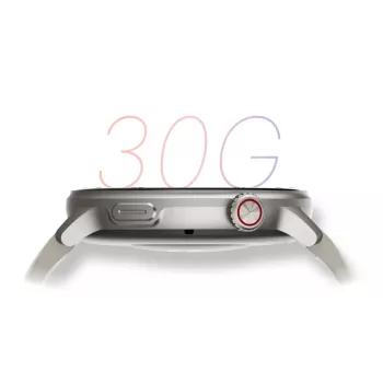 Smartwatch Stelio Activ GPS 46mm Silver STSWA101SR, GPS, 46 mm case