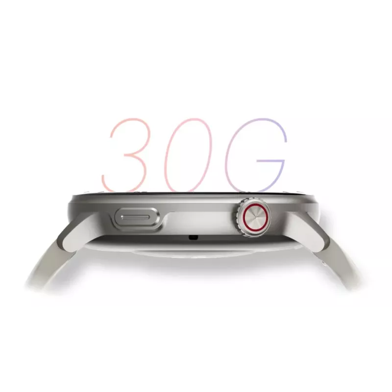 Smartwatch Stelio Activ GPS 46mm Silver STSWA101SR, GPS, 46 mm case