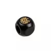 T-Adapter 3x G¼ (3-way) for water cooling, BitsPower BP-CBTMB, carbon black finish