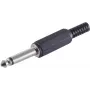Mono 6.3 mm Jack Plug ShiverPeaks 22220505 with Plastic Housing