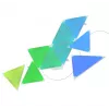 Triangle LED panel lights Nanoleaf NL47-0002TW-9PK — set of 9 RGB wall-mounted panels, AC powered, white