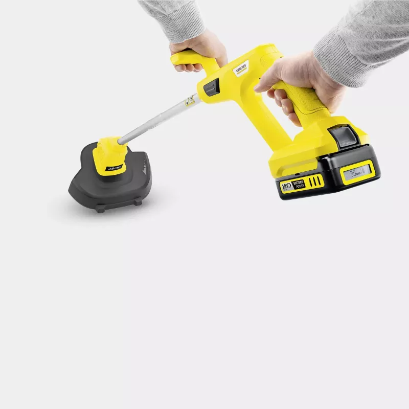 Kärcher LTR 18-25 BATTERY SET 25 cm Battery Trimmer Black, Yellow
