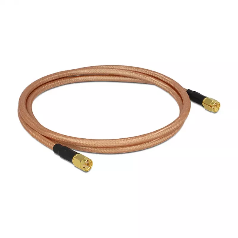 Coaxial cable RG-142 1 m DeLOCK 88895