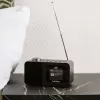 Tabletop radio Lenco CR-625BK — FM/AM receiver with Bluetooth, black