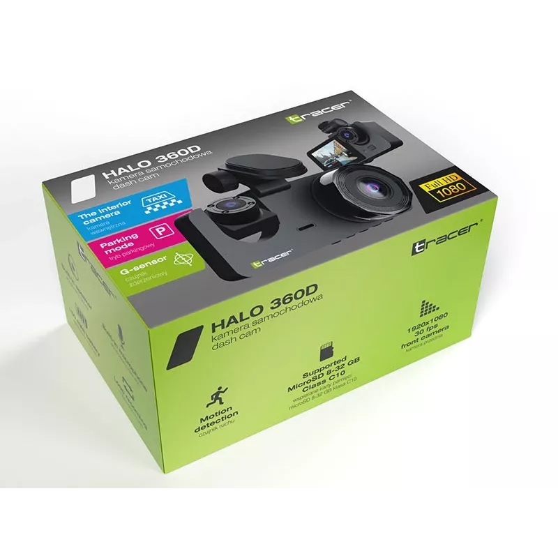 Wireless Bluetooth 360-degree Speaker TRACER Halo 360 Dual TRAKAM47568 — 360° sound, Bluetooth connectivity