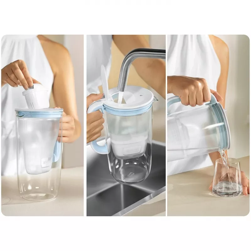 Water filter cartridge Brita 122003 2 pcs White