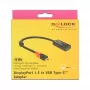 Video Cable Adapter DeLOCK 63928 USB Type-C to DisplayPort 20 pin