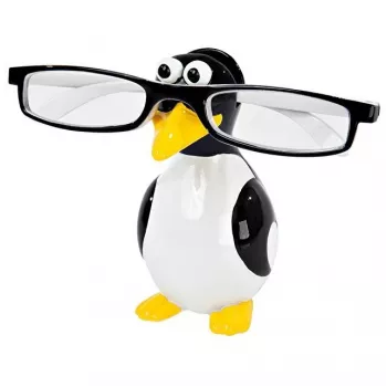 Glasses holder WEDO Penguin Design model 202 2702 — desktop eyewear stand