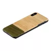 Smartphone case man and wood for iPhone X/XS — bamboo forest black