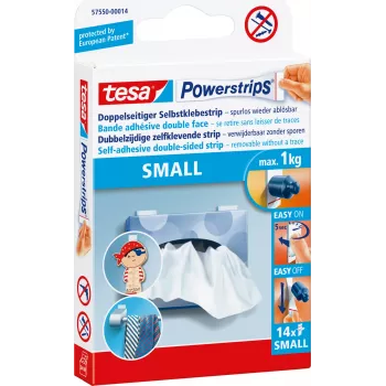 Powerstrips TESA 57550-00014-00 White 14 pc(s)