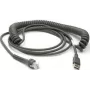 Datalogic USB Cable USB Cable, Type-A, coiled, 3,6m (CAB-467)