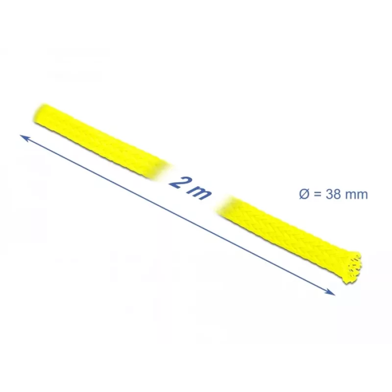 Cable Sleeve DeLOCK 20755 Yellow