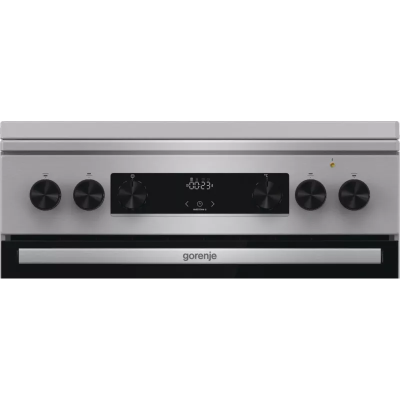 Gorenje GKS6C71XF Freestanding cooker with oven Silver