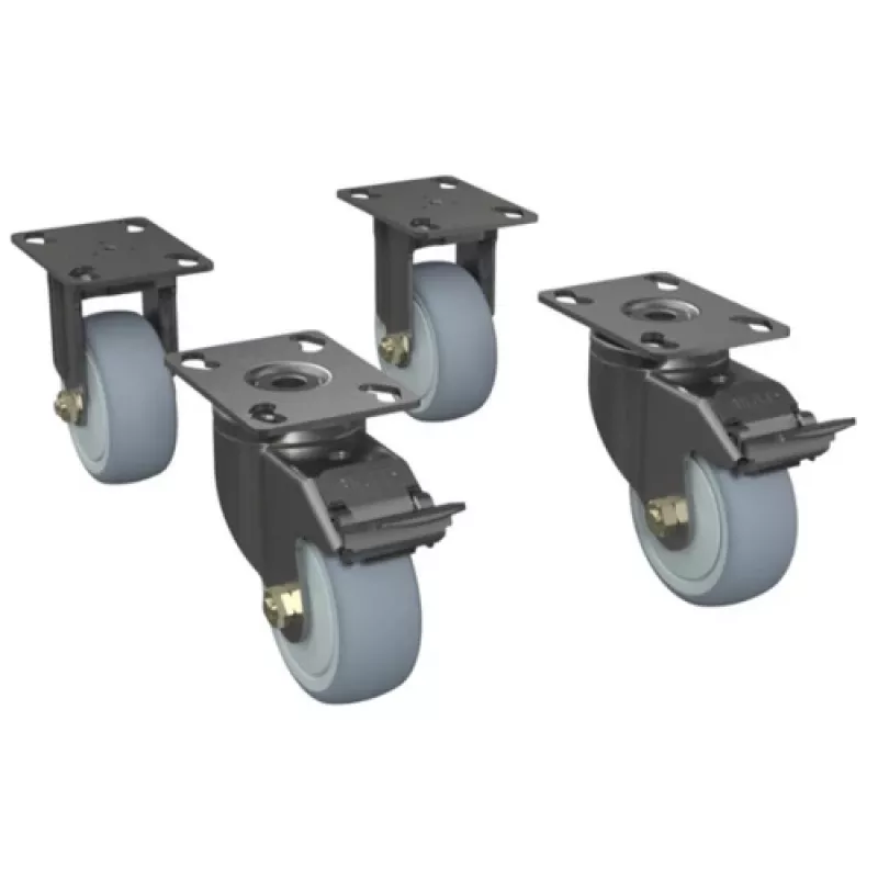 Rack caster wheels Zebra CS-RAC-WHEEL for 30–60 position server racks — set for rack mobility