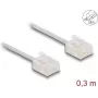 Network Cable DeLOCK RJ45 Cat.6 UTP 0.3m Grey