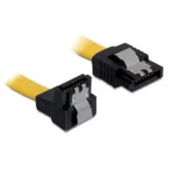 SATA Cable Male/Male DeLOCK 0.2m Yellow