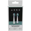 AENO Replacement toothbrush heads, White, Dupont bristles, 2pcs in set (for ADB0007/ADB0008)