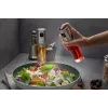GEFU NEVA oil/vinegar dispenser 0.1 L Bottle Glass, Plastic, Stainless steel Stainless steel, Transparent