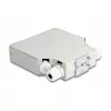 DeLOCK Fiber Optic Distribution Box DIN rail 8 port grey