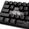 Ducky One 3 Classic Black/White Mini Gaming Keyboard, RGB LED - MX-Speed-Silver (US) (DKON2161ST-PUSPDCLAWSC1)