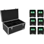 LED truss light EUROLITE TL-4 set of 6 with flight case