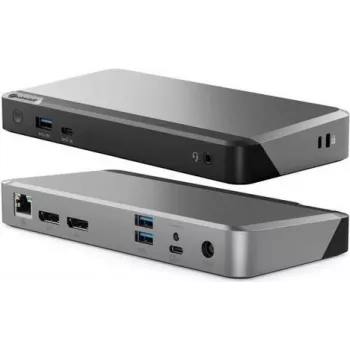 ALOGIC MX2 - docking station - USB-C - 2 x DP - 1GbE - 135 Watt (DUPRMX2-100)