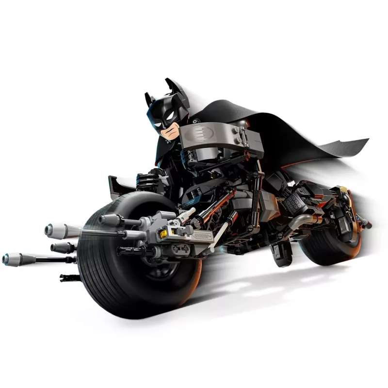 LEGO® DC Batman™: Betmeno konstruojama figurele ir motociklas 76273