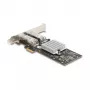 DeLOCK 88336 PCI Express x1 network card, 2 x SFP Gigabit LAN